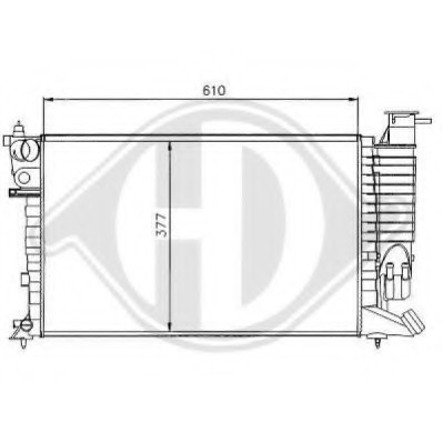 Radiator racire motor