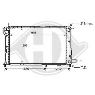 Radiator racire motor