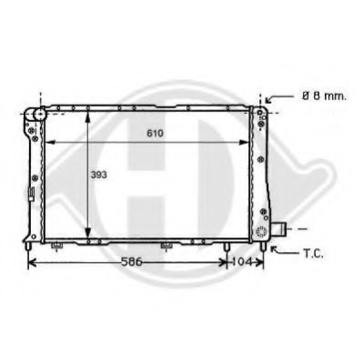 Radiator racire motor