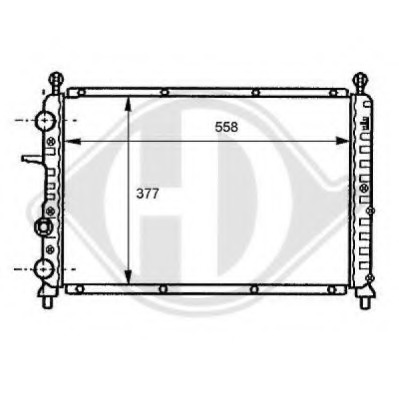 Radiator racire motor