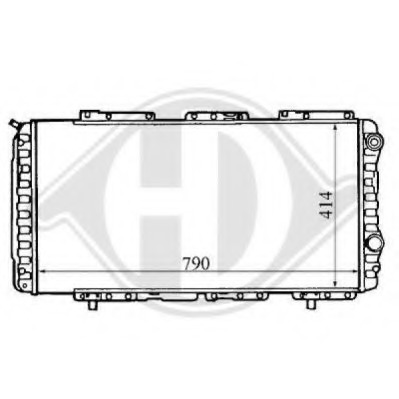 Radiator racire motor