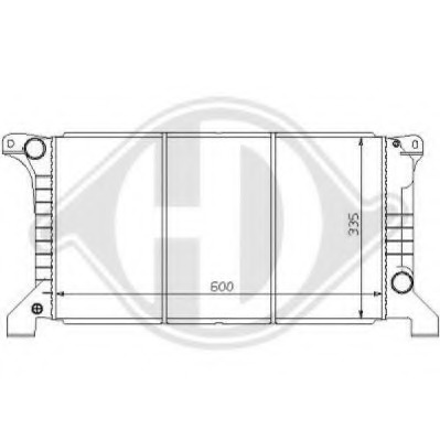 Radiator racire motor