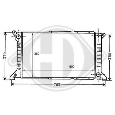 Radiator racire motor