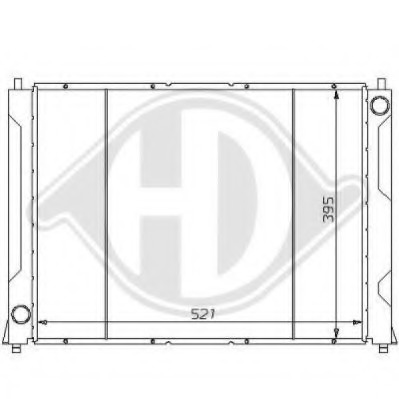 Radiator racire motor