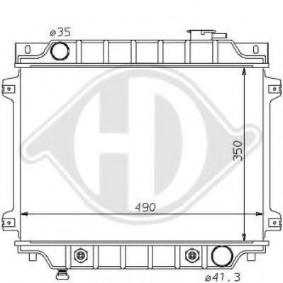 Radiator racire motor