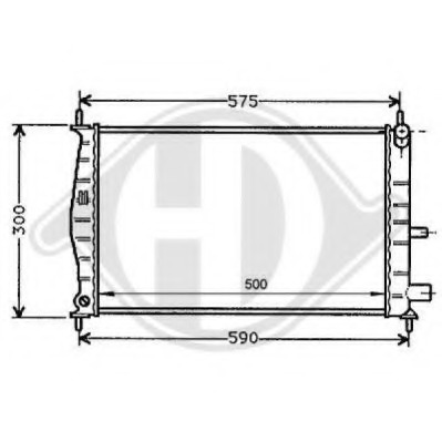 Radiator racire motor