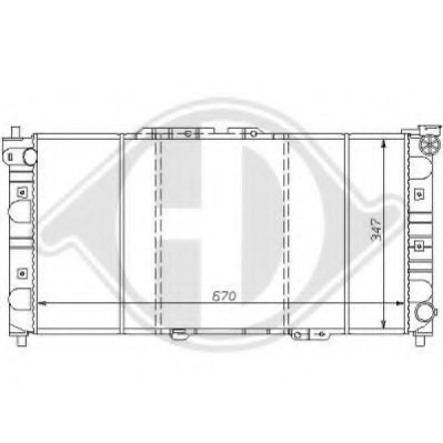 Radiator racire motor