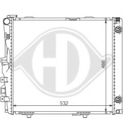 Radiator racire motor