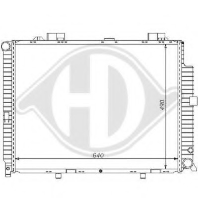 Radiator racire motor