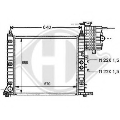 Radiator racire motor