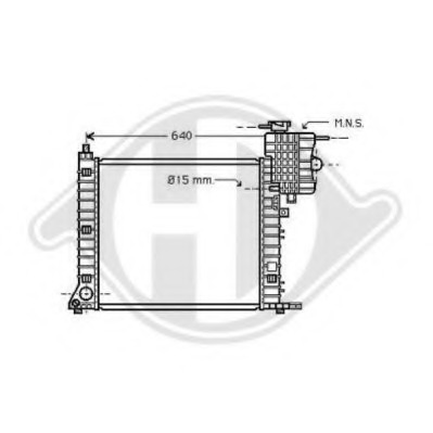 Radiator racire motor