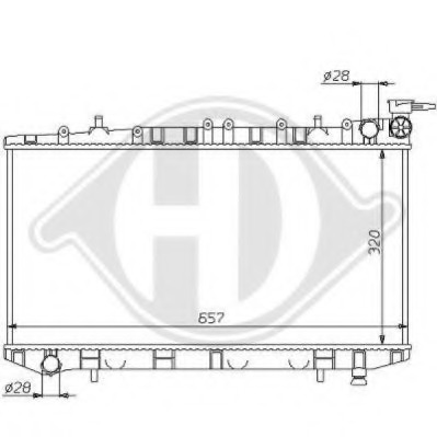 Radiator racire motor