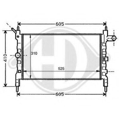 Radiator racire motor