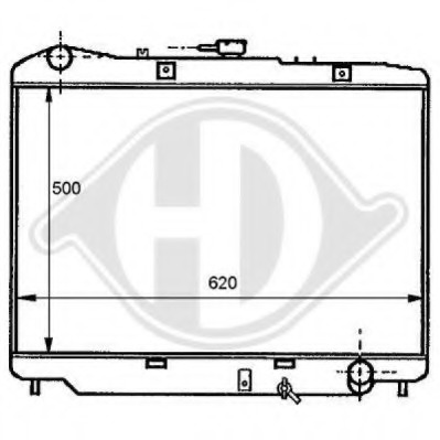 Radiator racire motor