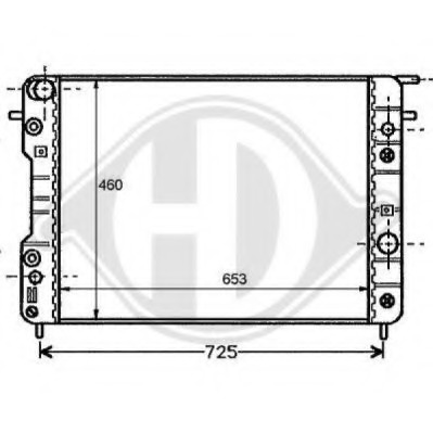 Radiator racire motor