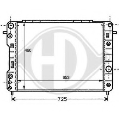 Radiator racire motor