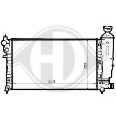 Radiator racire motor