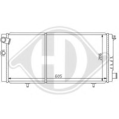 Radiator racire motor