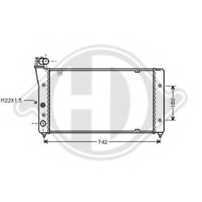 Radiator racire motor