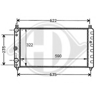 Radiator racire motor