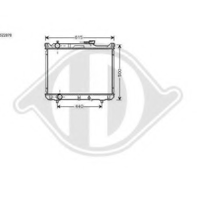 Radiator racire motor