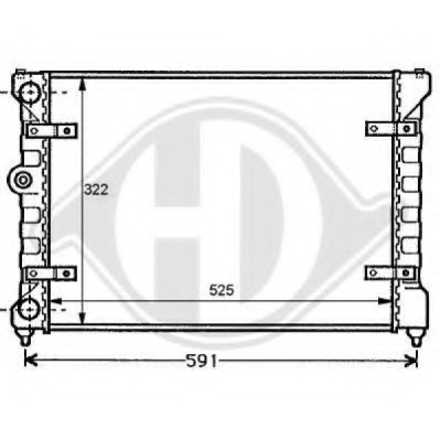 Radiator racire motor