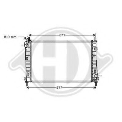 Radiator racire motor