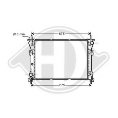 Radiator racire motor