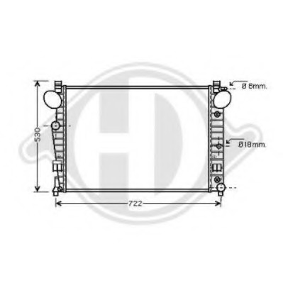 Radiator racire motor