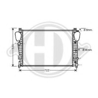 Radiator racire motor