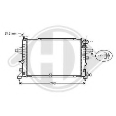 Radiator racire motor