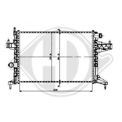 Radiator racire motor