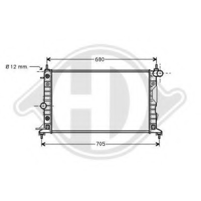 Radiator racire motor