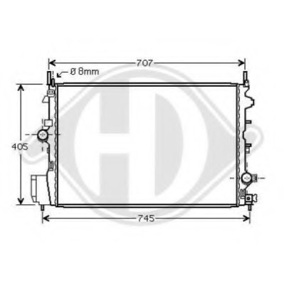 Radiator racire motor