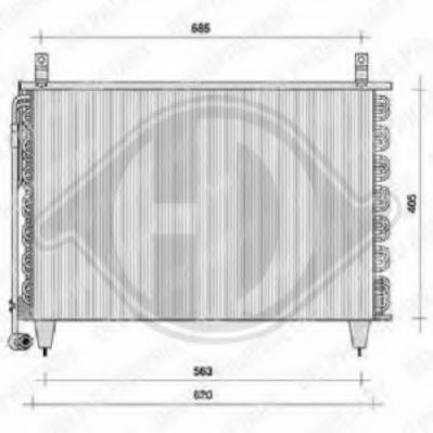 Radiator racire motor