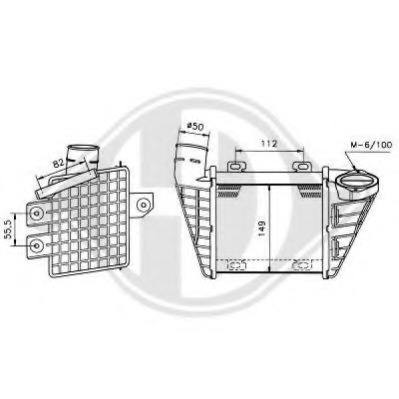 Intercooler compresor