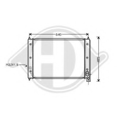 Radiator racire motor