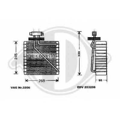 Evaporator aer conditionat