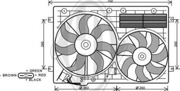 Ventilator radiator