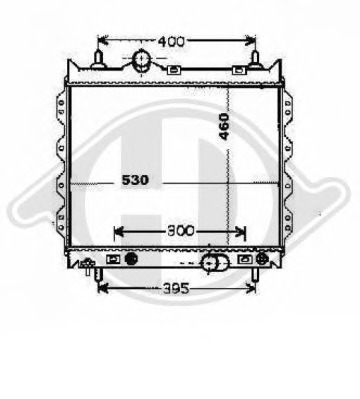 Radiator racire motor