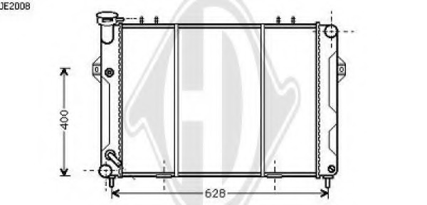 Radiator racire motor