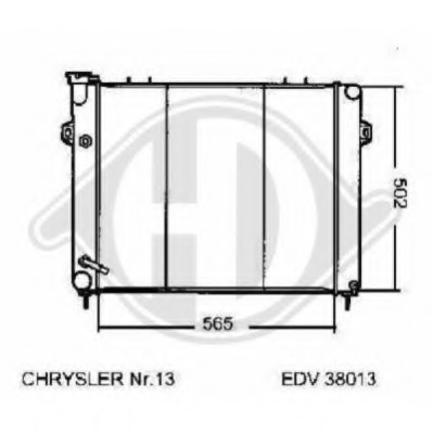 Radiator racire motor