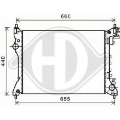 Radiator racire motor