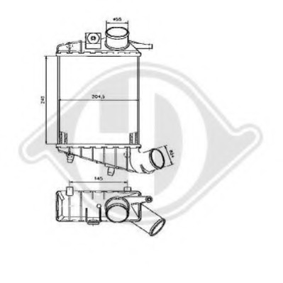 Intercooler compresor