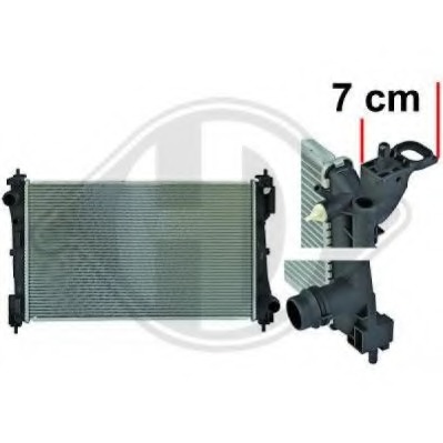 Radiator racire motor