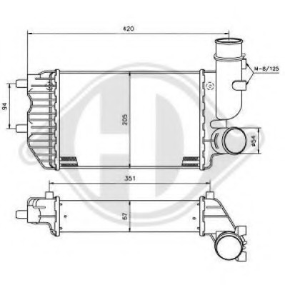 Intercooler compresor