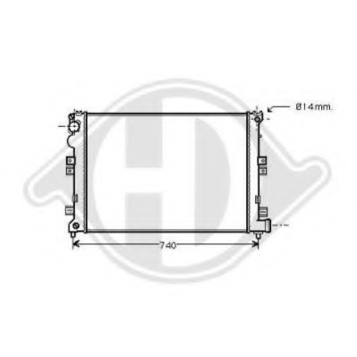 Radiator racire motor