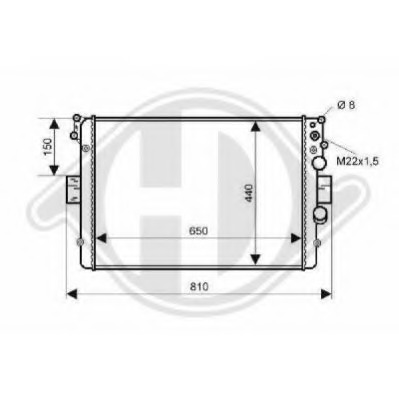 Radiator racire motor