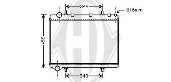 Radiator racire motor