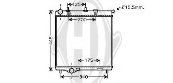 Radiator racire motor